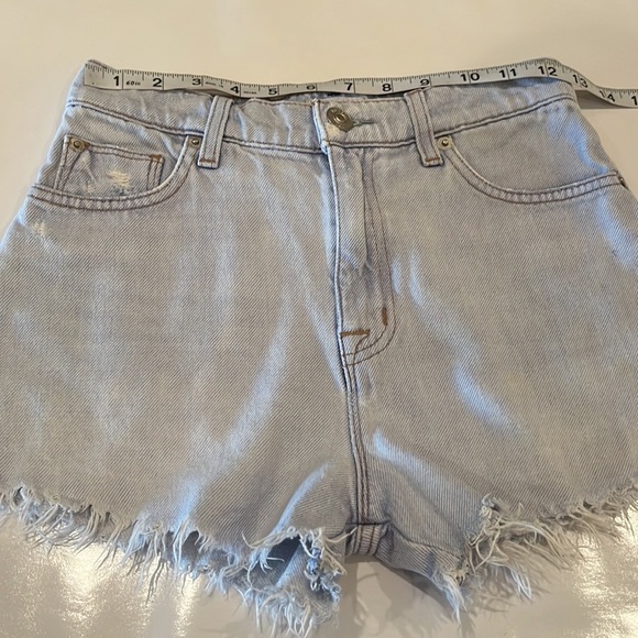 Hudson Jeans Sade Cut Off Short Light Wash High Rise Size 25 - Picture 4 of 16